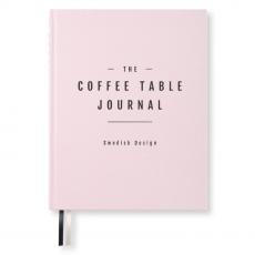 Coffe Table Journal Clean Dusty Rose