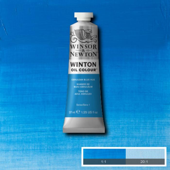 Oljefrg W&N Winton 37ml Cerulean blue hue 138