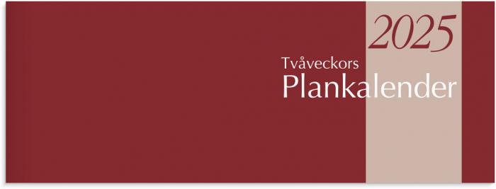 Kalender 2025 Tvveckors Plankalender 