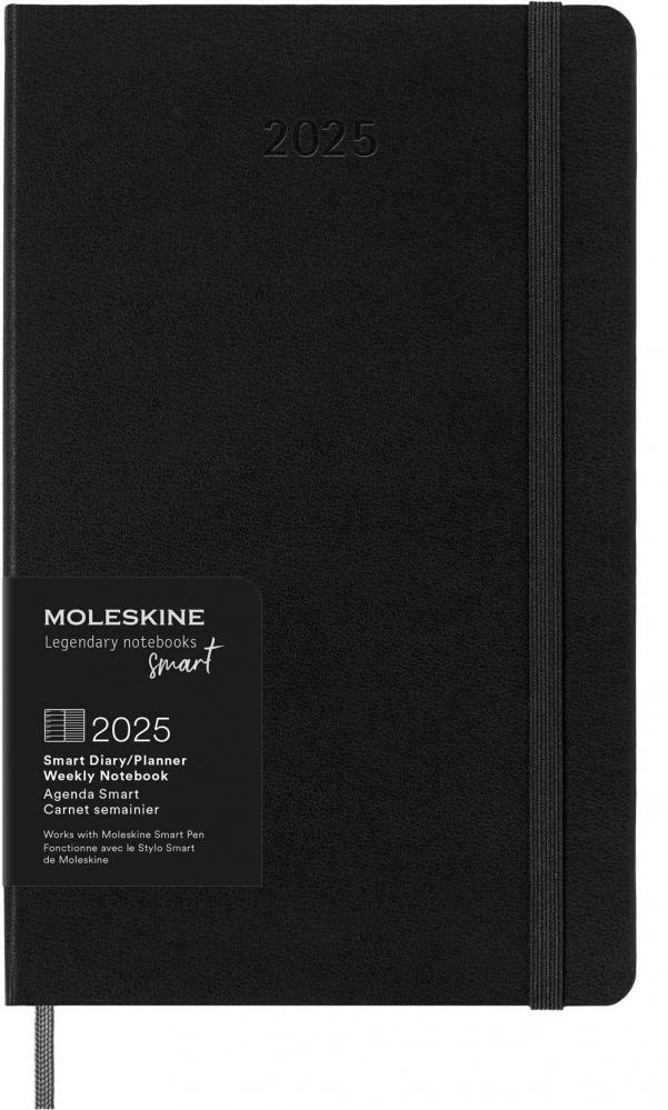 Moleskine M+ Plan Weekly Large Black 2025