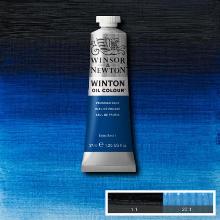 Oljefrg W&N Winton 37ml Prussian blue 538