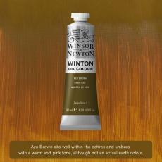 Oljefärg W&N Winton 37ml Azo brown 389