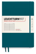 Leuchtturm Notebook B5 Hard 121s Pacific Green Ruled