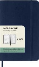 Moleskine Weekly Notebook Blue soft pocket 2025