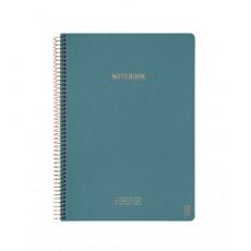 Premium Notebook A4 Steel Blue