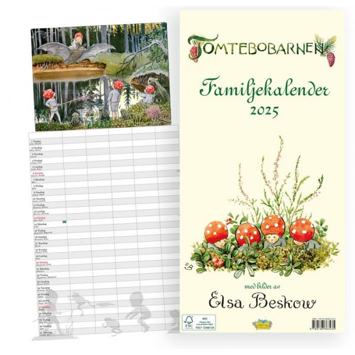 Vggkalender Tomtebobarnen