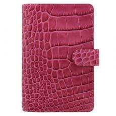 Filofax Classic Croc Personal Fuchsia Compact