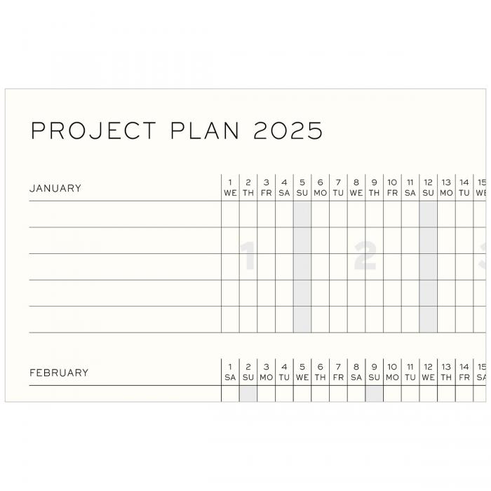 Leuchtturm1917 B5 Soft Mnad/Uppslag 16m Sky 2025