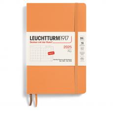 Leuchtturm1917 B6 Soft Månad/Uppslag 16m Apricot 2025