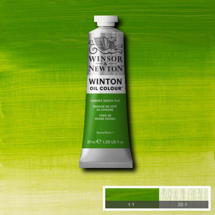 Oljefrg W&N Winton 37ml Chrome green hue 145