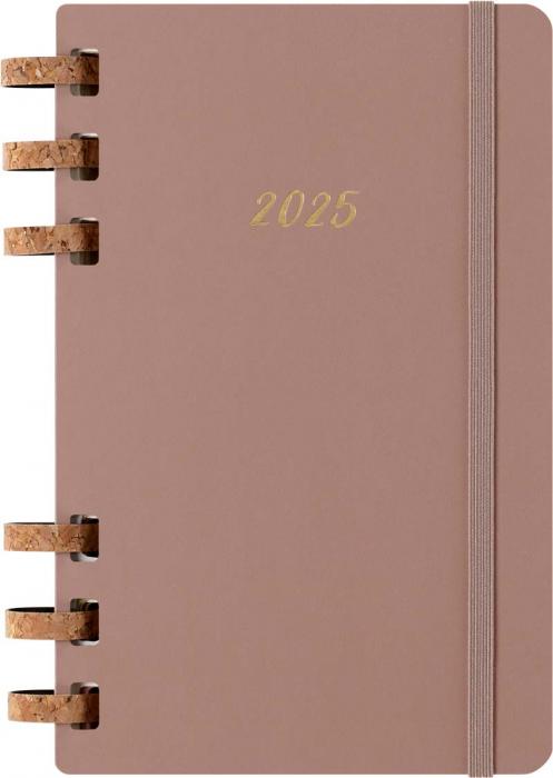 Spiral Planner 2025 Large Almond