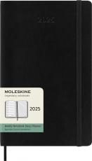 Moleskine Weekly notebook Large Black Soft 2025