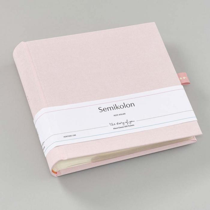 Semikolon Photo Album 200 pockets Petit Atelier Cotton Candy