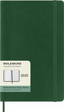 Moleskine Weekly Notebook Myrtle Green soft Large 2025