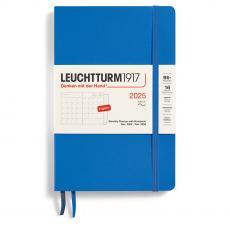 Leuchtturm1917 B6 Soft Månad/Uppslag 16m Sky 2025