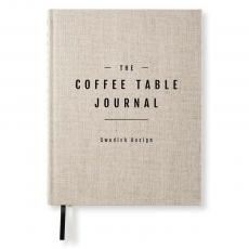 Coffe Table Journal Clean Rough Linen