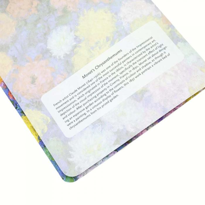 Paperblanks Notebook A5 Dot-Grid Ultra Monets Chrysanthemums 