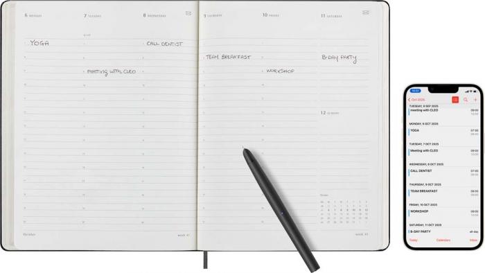 Moleskine M+ Plan Pro XL Black 2025