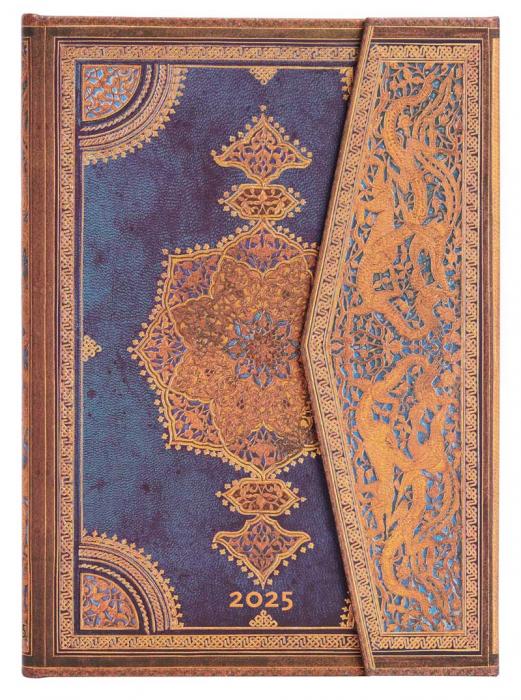 Kalender Paperblanks Safavid Indigo Midi Horizontal 2025