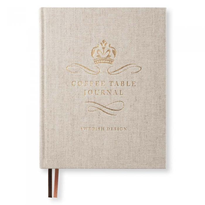 Coffe Table Journal Royal Rough Linen