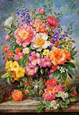 Pussel June Flowers in Radiance 1000-bitar