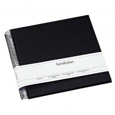 Fotoalbum Semikolon Spiral Medium Black