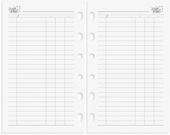 Compact Systemkalender brunt skinn 2025 