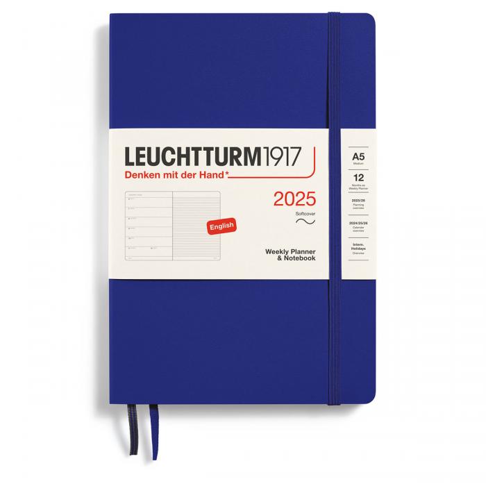 Leuchtturm1917 A5 vecka/notes Soft Ink 2025