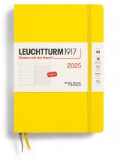 Leuchtturm1917 A5 vecka/notes Lemon 2025