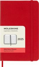 Moleskine Daily Red Hard Pocket 2025