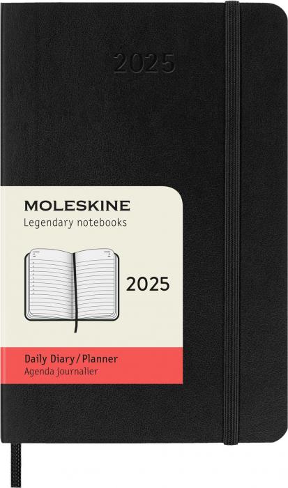 Moleskine Daily Black Soft pocket 2025