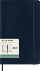 Moleskine Weekly notebook Large Blue Soft 2025
