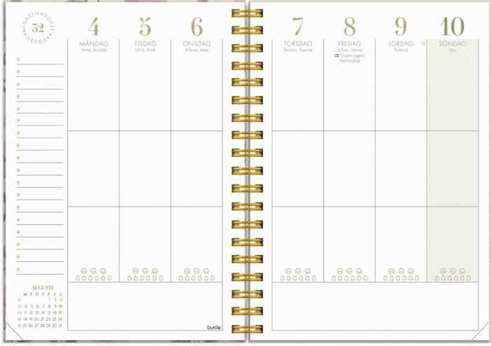 Burde Publishing AB Life Planner 2025 Essentials A6 - Kalenderkungen.se