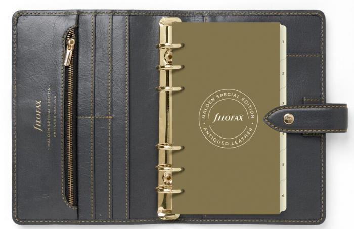 Filofax Malden Personal Limited Edition Charcoal