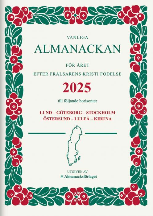 Vanliga almanackan 2025