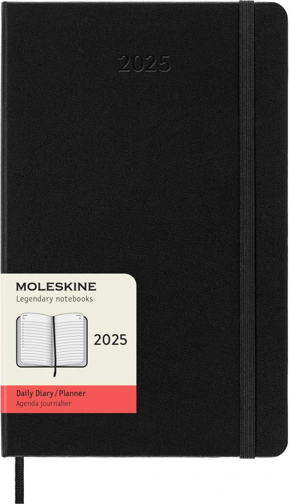 Moleskine Daily Black Hard Large 2025