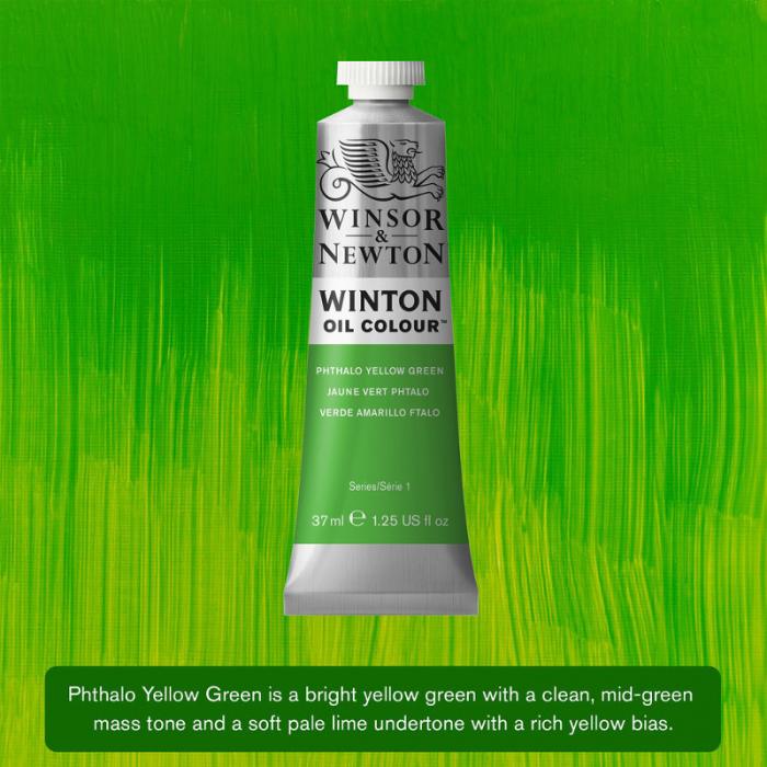 Oljefrg W&N Winton 37ml Phthalo yellow green 403