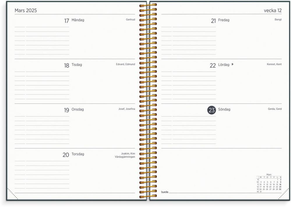 Kalender Organizer & Notes 2025-2025