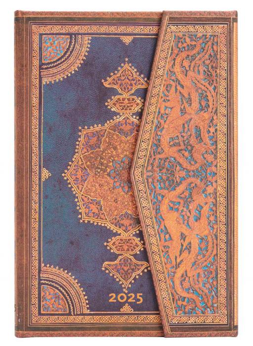 Kalender Paperblanks Safavid Indigo Horizontal Mini 2025