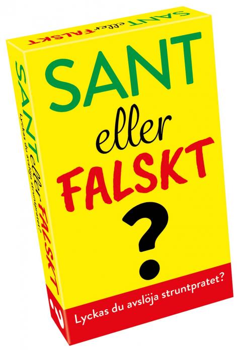 Sant eller falskt Resespel