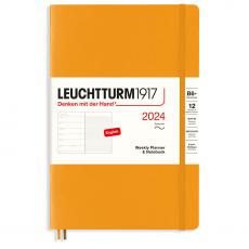 Leuchtturm1917 vecka/notes B6 Soft Rising Sun 2024 