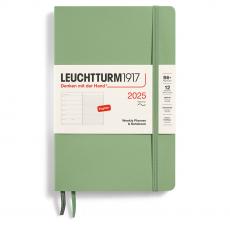 Leuchtturm1917 vecka/notes B6 Soft Sage 2025