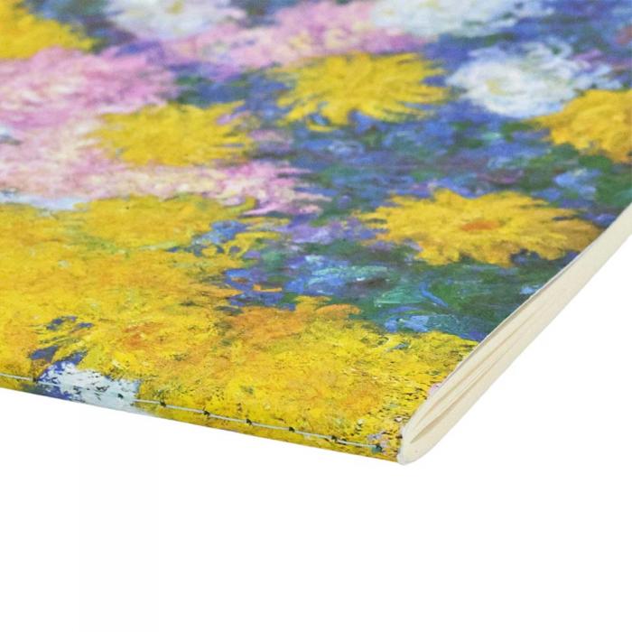 Paperblanks Notebook A4 Unlined Monets Chrysanthemums