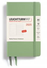 Leuchtturm1917 vecka/notes A6 Sage 2025