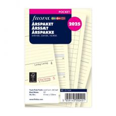 Filofax Årspaket Pocket 2025