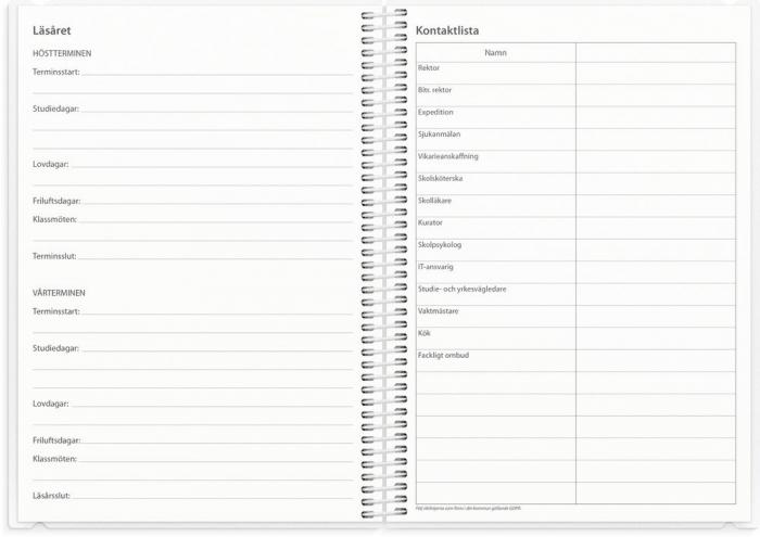 Lrarkalender frskolan 2025-2026