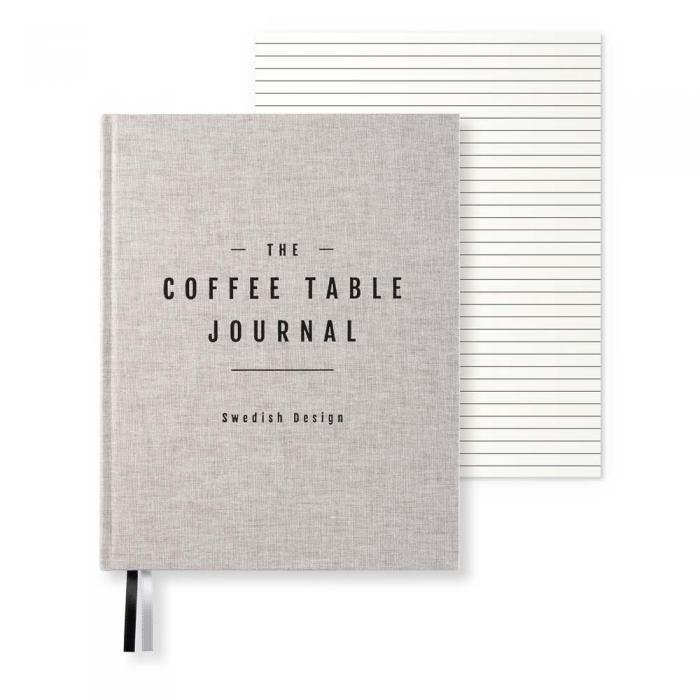 Coffe Table Journal Clean Nature