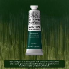 Oljefärg W&N Winton 37ml Dark verdigris 405