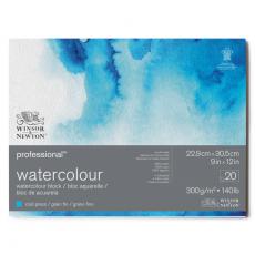 Akvarellblock 22,9x30,5cm Winsor & Newton Premium Cold Press 300g