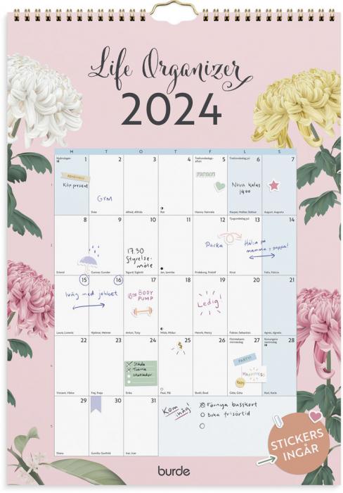 Vggkalender Life organizer 2024